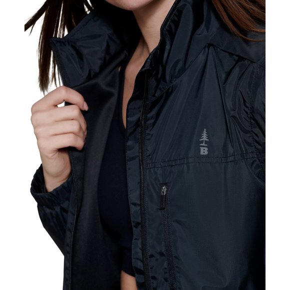 Bass Outdoor Womens Convertible Full Zip High Neck Outdoor Active Jacket S, M, L - Picture 6 of 6